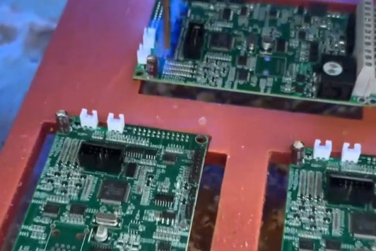 三防生产工艺展示