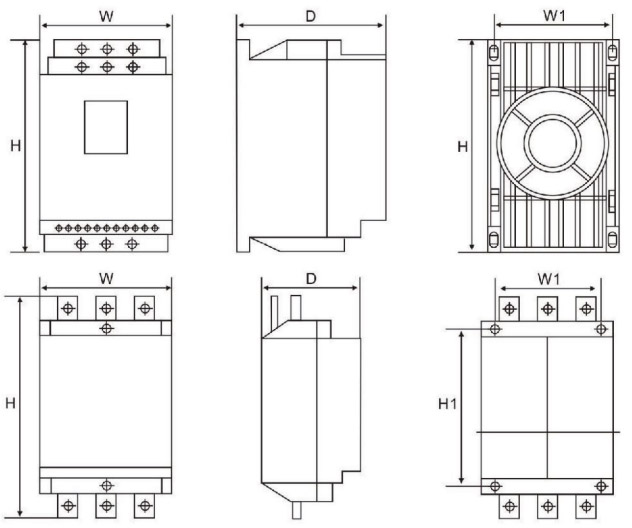 外形和安装尺寸