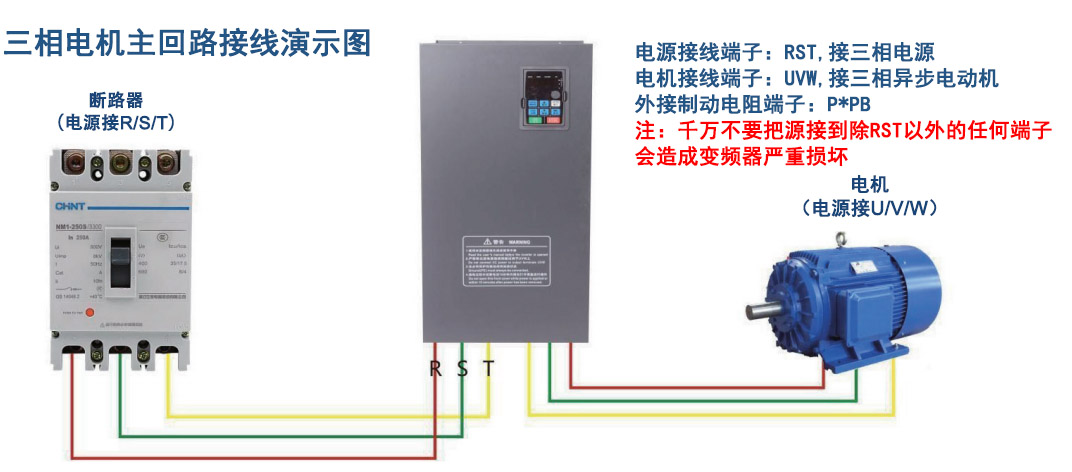 主回路接线演示图