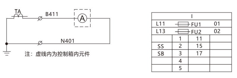 在线智能软启动电气原理图